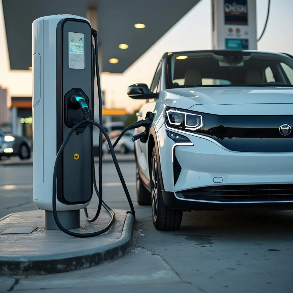 Estación de carga para vehículos eléctricos