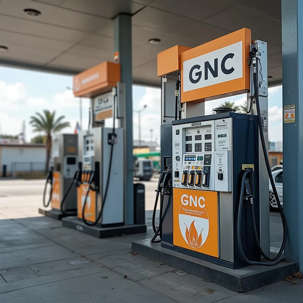 Surtidor de Gas Natural Comprimido (GNC)